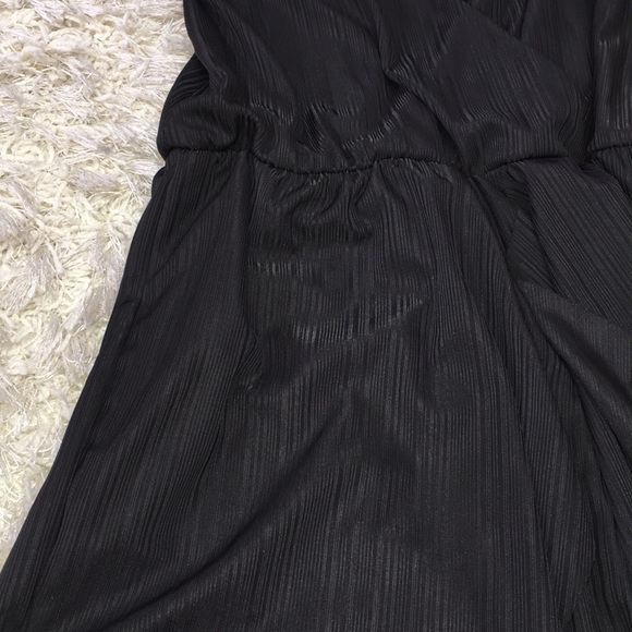 REVAMPE black silky romper (size m) - Picture 2 of 2